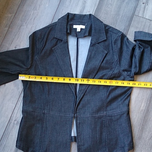 Cato Black Denim Jacket/Blazer SIZE M - Picture 9 of 16